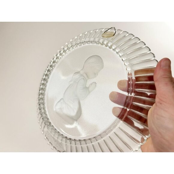 1978 Goebel German Made Annual 1st Edition Vintage Crystal Glass Plate - Picture 5 of 10